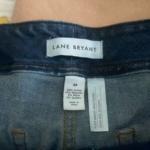 Woman’s Lane Bryant stretch jeans . Size 22